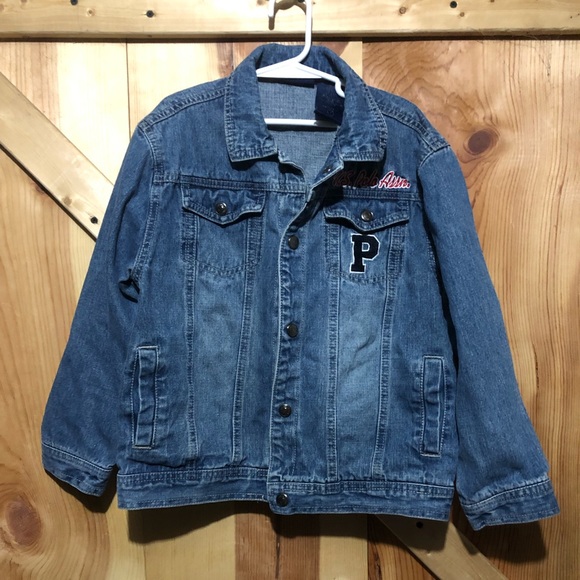 Kids size 7 Polo denim jacket - Picture 1 of 5